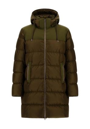 Herno hooded quilted coat - Green