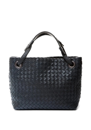 Bottega Veneta Pre-Owned 2017 intrecciato leather shoulder bag - Black