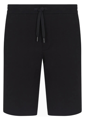 Armani Exchange logo-print shorts - Black