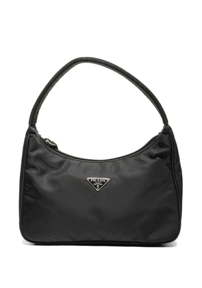 Prada Pre-Owned 1990s logo hobo shoulder bag - Black