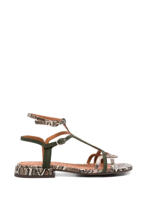 Chie Mihara Tylala T-bar strappy sandals - Neutrals