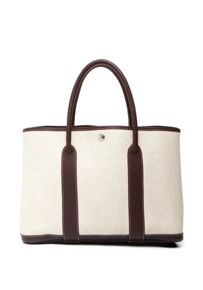 Hermès Pre-Owned 2015 Garden Party top handle tote bag - Neutrals
