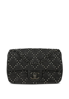 CHANEL Pre-Owned Timeless studded flap shoulder bag - Black
