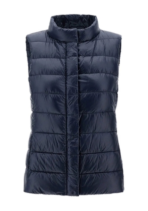 Herno Giulia quilted sleeveless gilet - Blue