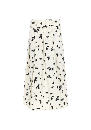 Alysi pleated skirt - White