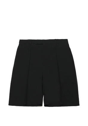 Jil Sander pleated shorts - Black