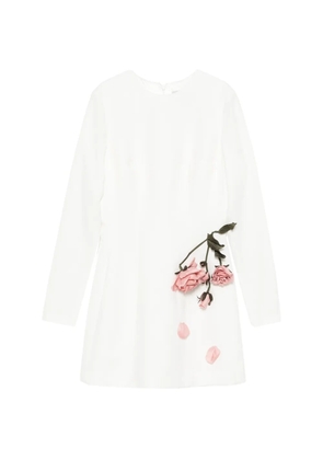 Cristina Savulescu The Promised floral mini dress - White