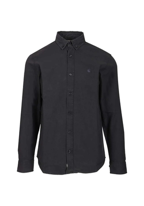 Carhartt WIP Bolton logo-embroidered shirt - Blue