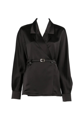 IMPERIAL belted jacket - Black