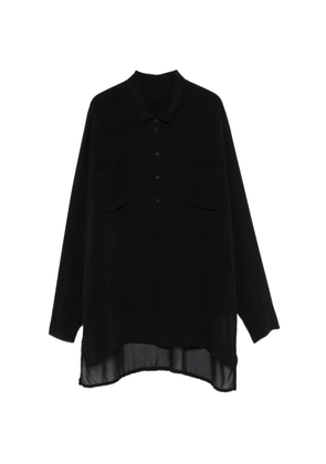 Private 0204 chest-pocket shirt - Black