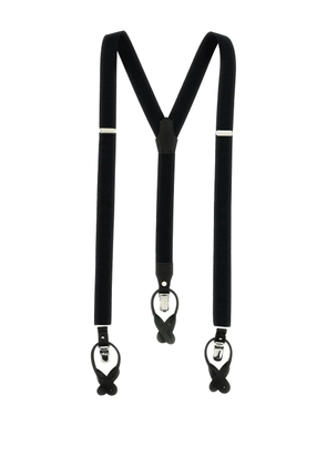 Yohji Yamamoto adjustable braces - Black