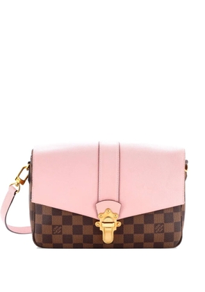 Louis Vuitton Pre-Owned Clapton Handbag Damier and Leather PM crossbody bag - Brown