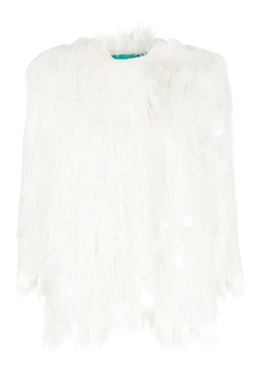 ALABAMA MUSE faux-fur jacket - White