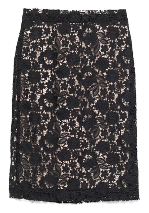 P.A.R.O.S.H. Peonia pencil skirt - Blue