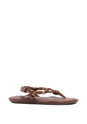 Flòwze Fló Monocolor rope sandals - Brown