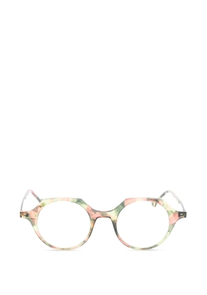 L.A. EYEWORKS Quill round-frame glasses - Green
