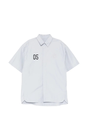 CROQUIS number logo short-sleeve shirt - Grey