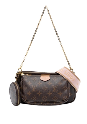Louis Vuitton Pre-Owned 2020 Monogram Multi Pochette Accessoires satchel - Brown