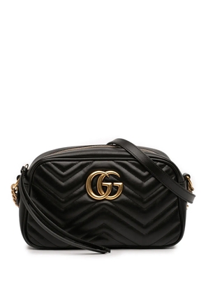 Gucci Pre-Owned 2016-2025 Small GG Marmont Matelasse Leather crossbody bag - Black