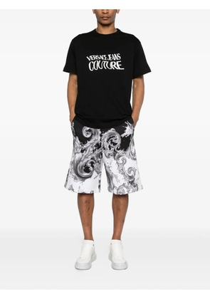 Versace Jeans Couture Barocco-print shorts - Black