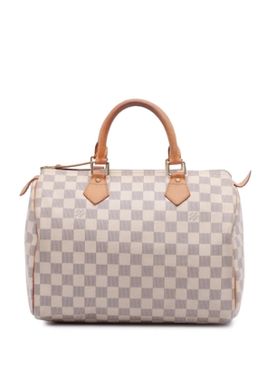 Louis Vuitton Pre-Owned 2012 Damier Azur Speedy 30 boston bag - White