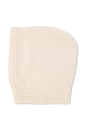 BOGNER virgin wool blend knitted hat - Neutrals