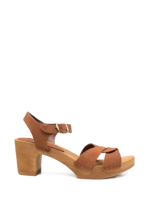 Bosabo criss-cross strap sandals - Brown