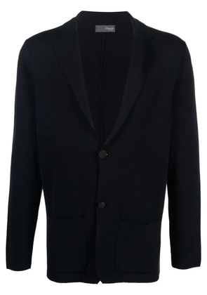 Drumohr V-neck buttoned cardigan - Blue