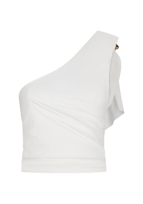 DEFAÏENCE one-shoulder top - White