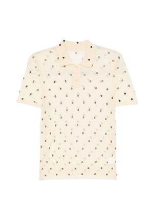 JNBY polka dot polo top - Neutrals
