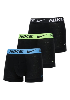 Nike Dri-FIT logo-detail boxers (set of three) - Black