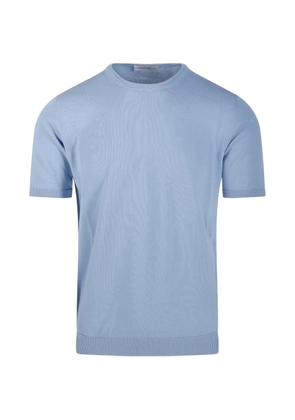 Roberto Collina fine-knit T-shirt - Blue