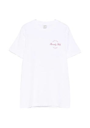 Sporty & Rich Beverly Script print T-shirt - White