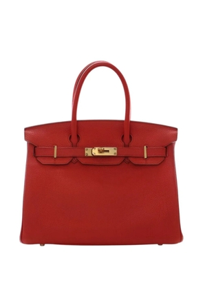 Hermès Pre-Owned 2013 Togo Birkin Retourne 30 handbag - Red
