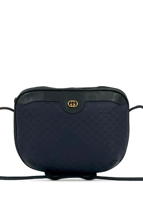 Gucci Pre-Owned 20th Century Micro GG Supreme crossbody bag - Blue