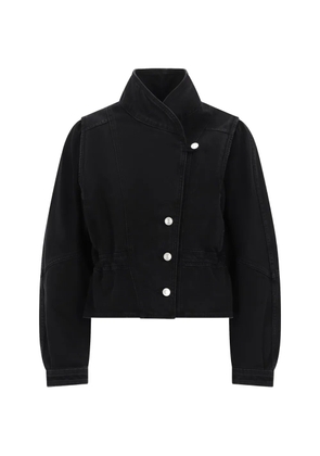 ISABEL MARANT button-up denim jacket - Black