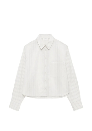 ANINE BING Essie pinstripe-pattern shirt - Neutrals
