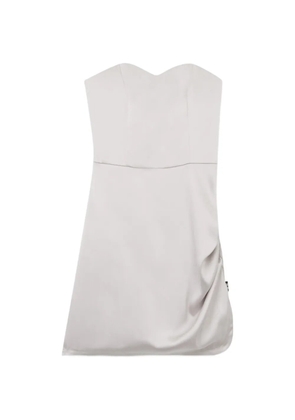 GCDS lace-detail mini dress - Pink