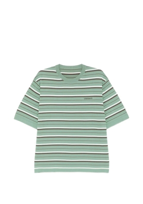 CROQUIS logo-embroidered T-shirt - Green