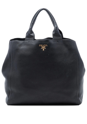 Prada Pre-Owned 2000-2025 Vitello Daino tote bag - Black
