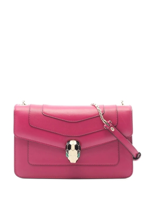 Bvlgari Pre-Owned 2010-2026 Leather Serpenti Forever crossbody bag - Pink