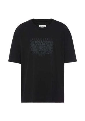 Maison Margiela graphic print T-shirt - Black