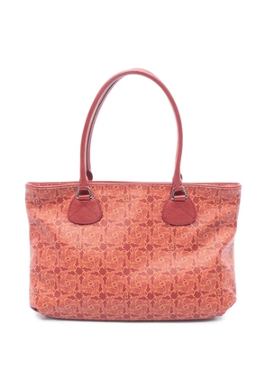 Celine Pre-Owned 20th Century Coated Canvas Sulky tote bag - Red