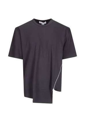 Comme Des Garçons Shirt zip detail T-shirt - Grey