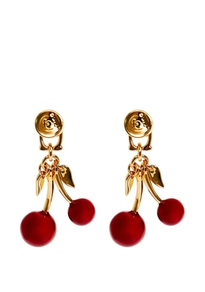Coach Cherry drop earrings - Gold