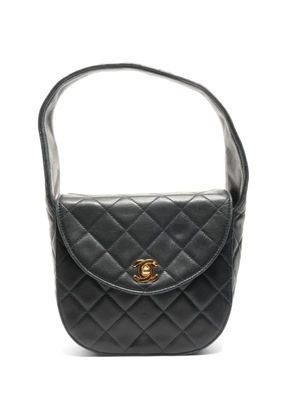 CHANEL Pre-Owned 1991-1994 CC turn-lock handbag - Black