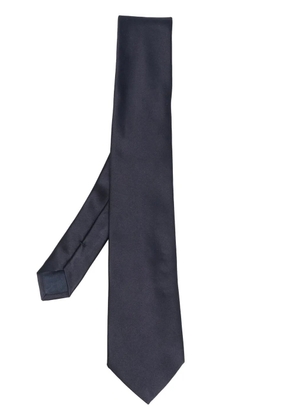 Giorgio Armani Pure silk tie - Blue
