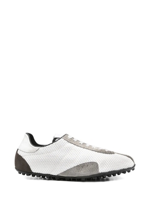 Maison Margiela textured panelled sneakers - White