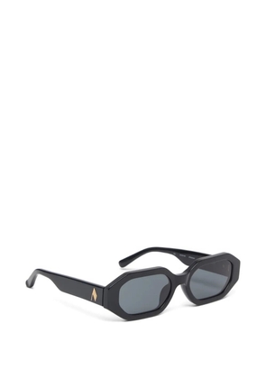 The Attico Irene geometric sunglasses - Black