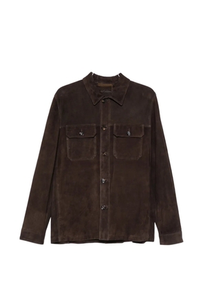 Moorer leather jacket - Brown
